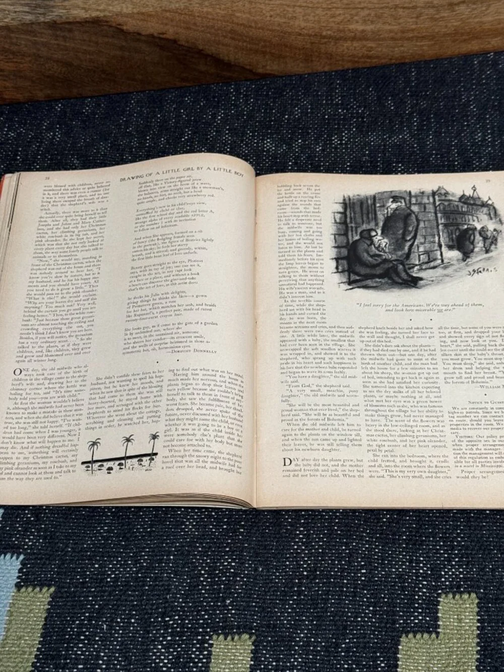 The New Yorker Magazine, March 15 1958, Vol. 034 No. 4, Birnbaum Cover, Vintage